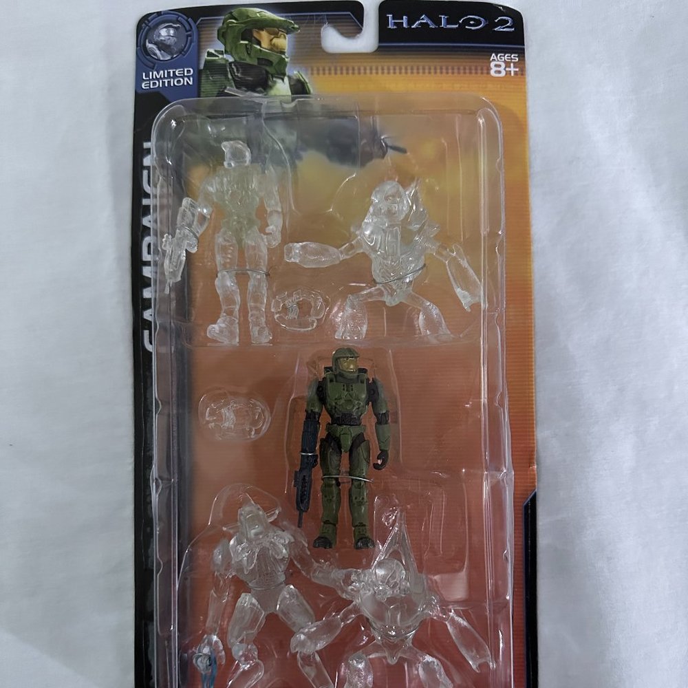 Halo 2 Campaign Limited Edition Figures Exclusive Five-Pack Sealed Joyride 2005